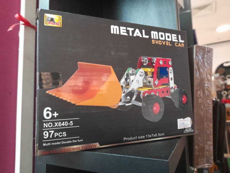metal model shovel car