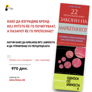 Кариерен пакет I Како да изградиш бренд